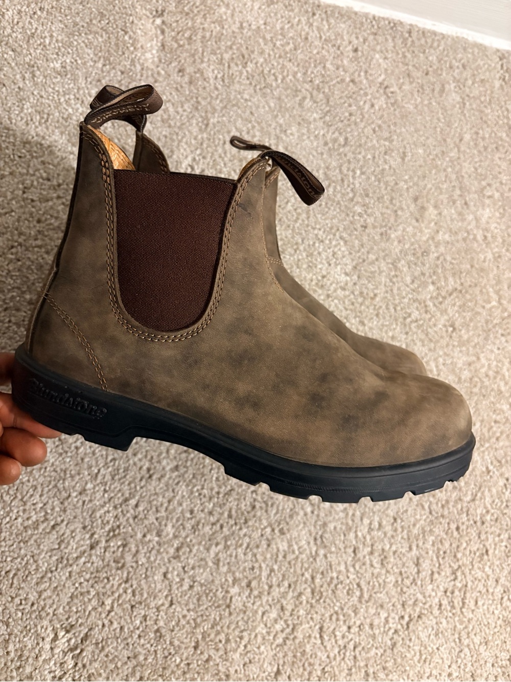 Blundstone Rustic Brown Chelsea Boots